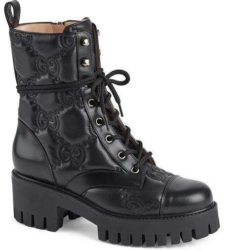 gucci comabt boot